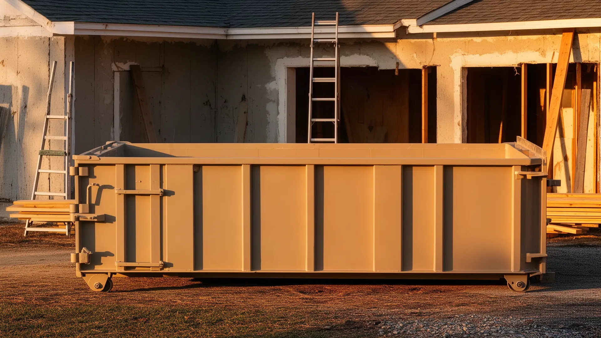Roll-off dumpster from BT & Sons Dumpster Rental in Austin, TX